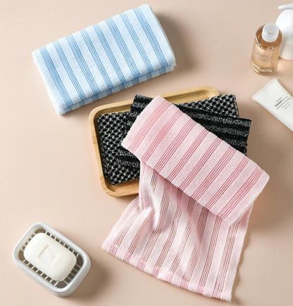 🚿 Advanced Dual-Texture Exfoliating Shower Towel for Deep Cleansing, Gentle Exfoliation & Spa-Level Skin Renewal at Home🧼