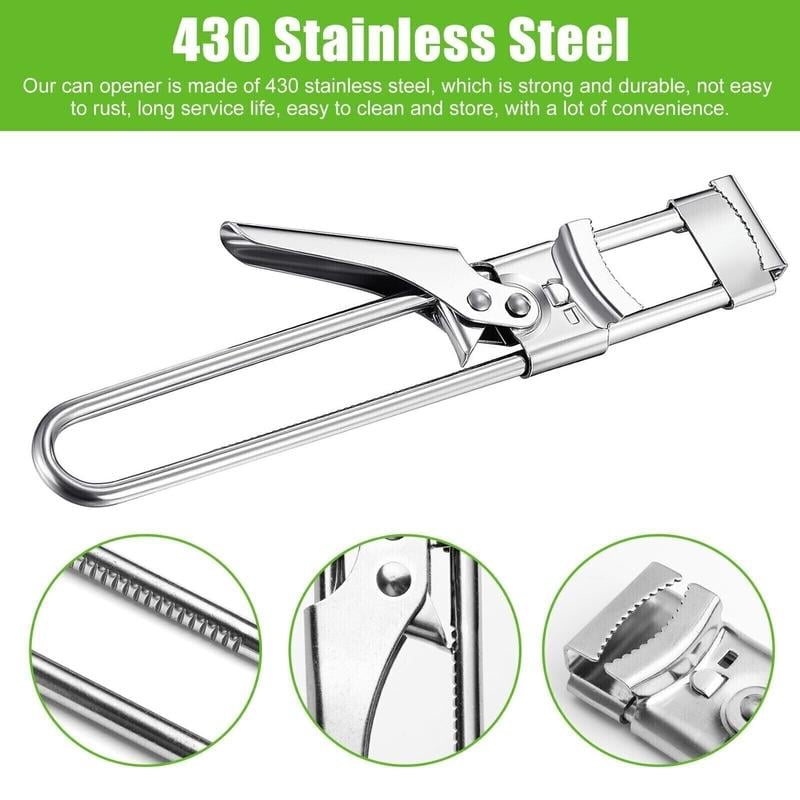 🔥Last Day Buy 2 Get 1 Free $8.99 Each🔥Adjustable Stainless Steel Jar Opener