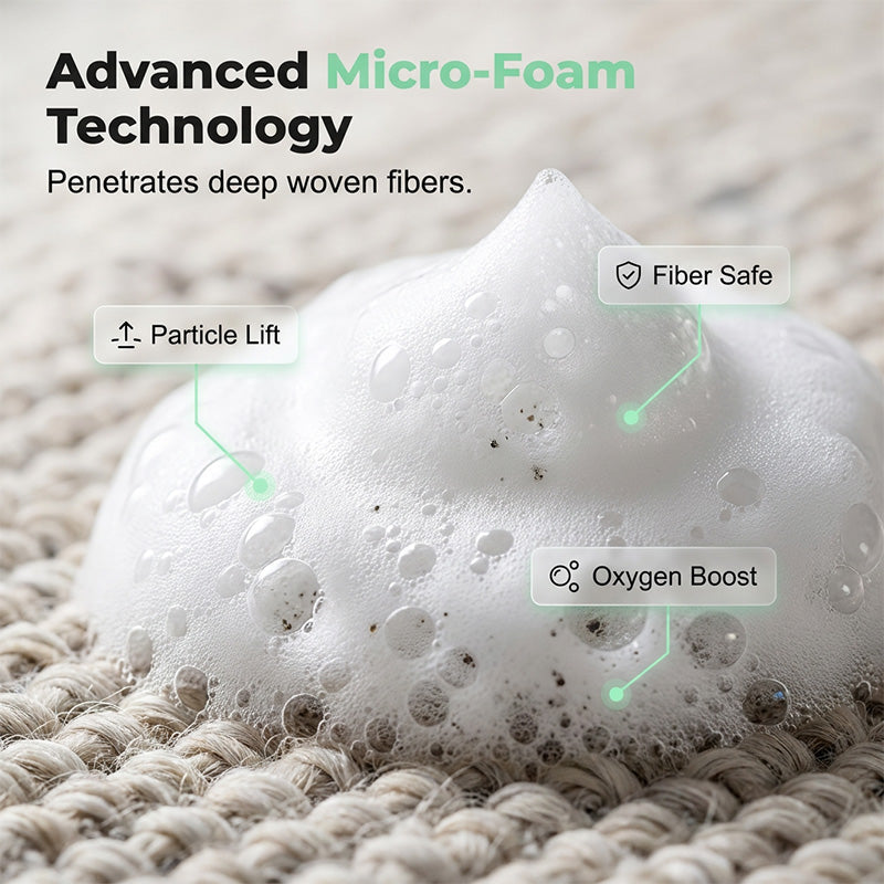 Magic Carpet Foam Renovator: Instant Waterless Stain Eraser (With Towel)