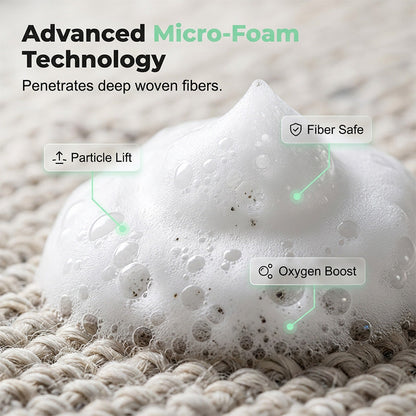 Magic Carpet Foam Renovator: Instant Waterless Stain Eraser (With Towel)