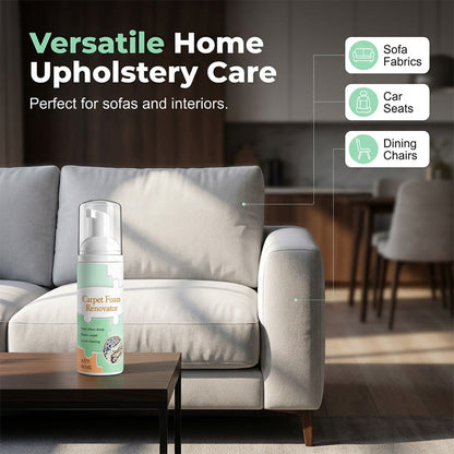 🔥Limited Time Promotion 50% OFF🔥Magic Carpet Foam Renovator: Instant Waterless Stain Eraser (With Towel)