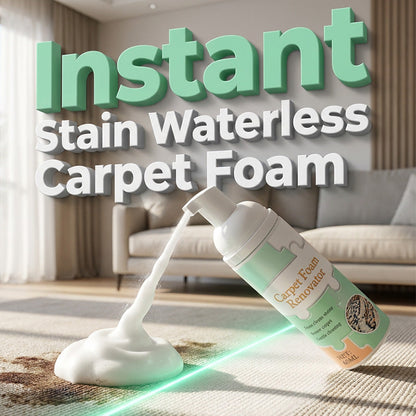 Magic Carpet Foam Renovator: Instant Waterless Stain Eraser (With Towel)